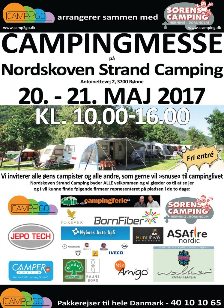Ups uendelig tredobbelt Campingmesse på Bornholm – del 1 – Campingferie.dk