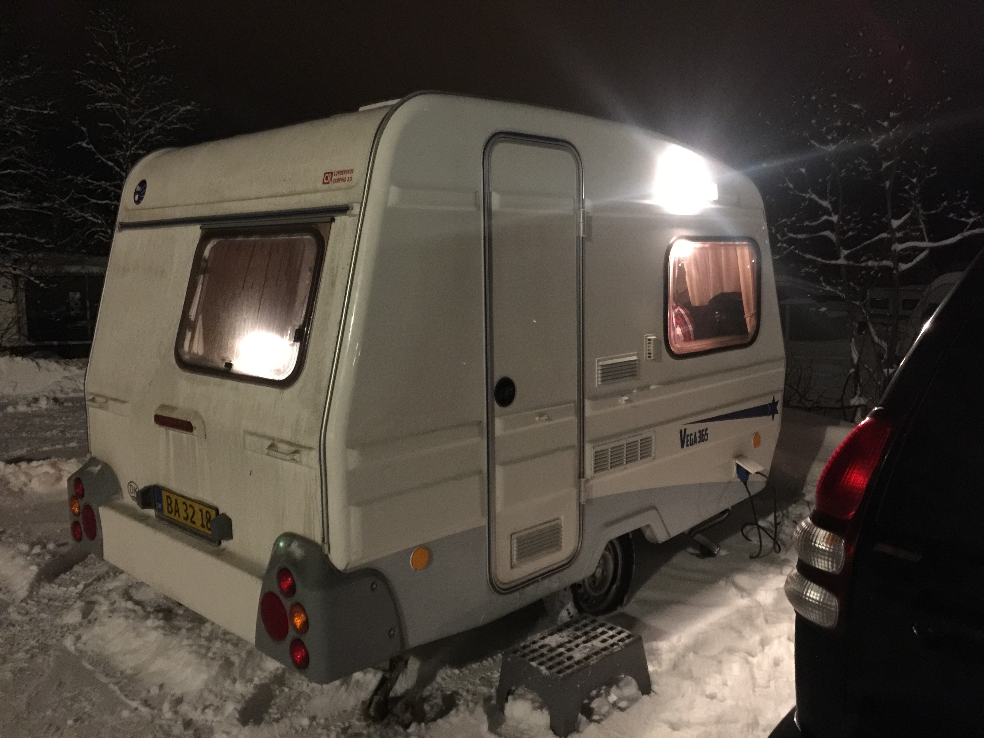 Vintertesten - del 2 - Danmarks billigste campingvogn (Reklame)