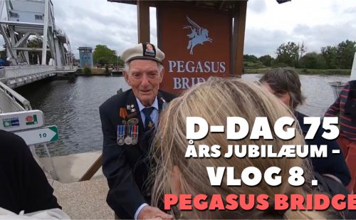 D-Dag 75 års jubilæum -Vlog 8 – Longues sur mer og Pegasus Bridge