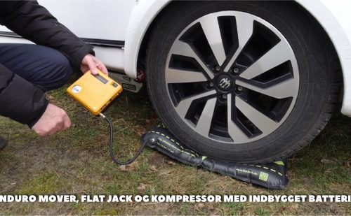 Peer Neslein fortæller om sin Enduro Mover, Flat Jack niveau luftpude og kompressor (film) (Reklame)