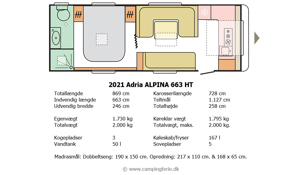 2021 Adria Alpina 663 HT