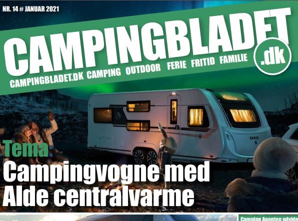 Så er 2021 udgaven af Campingbladet udkommet