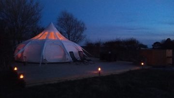 Glamping aften