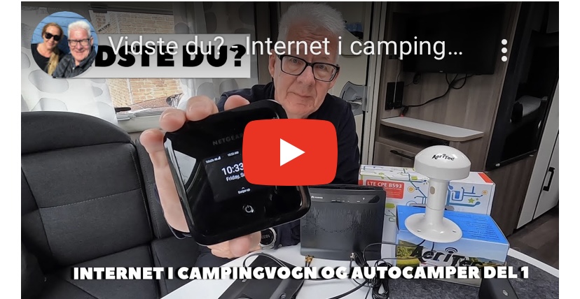 Internet i campingvognen