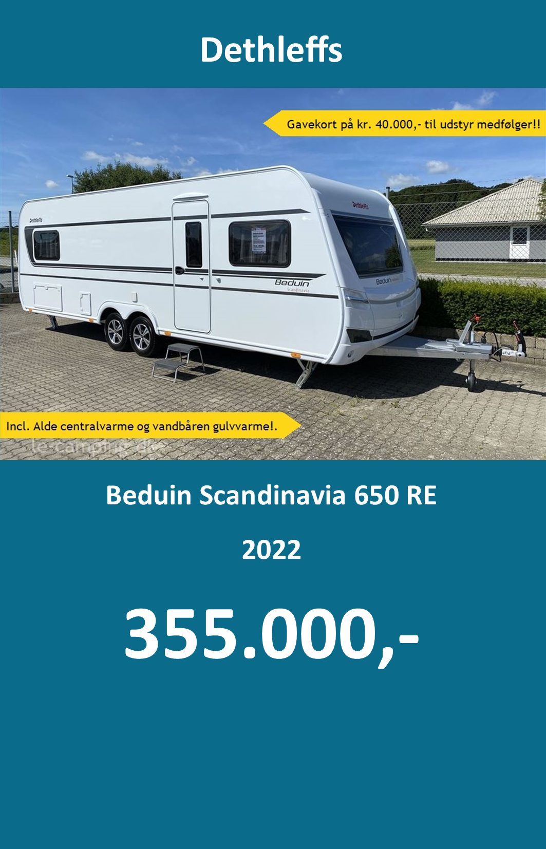 Dethleffs Beduin Scandinavia 650 RE