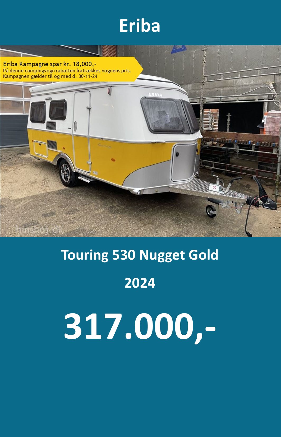 Eriba Touring 530 Nugget Gold