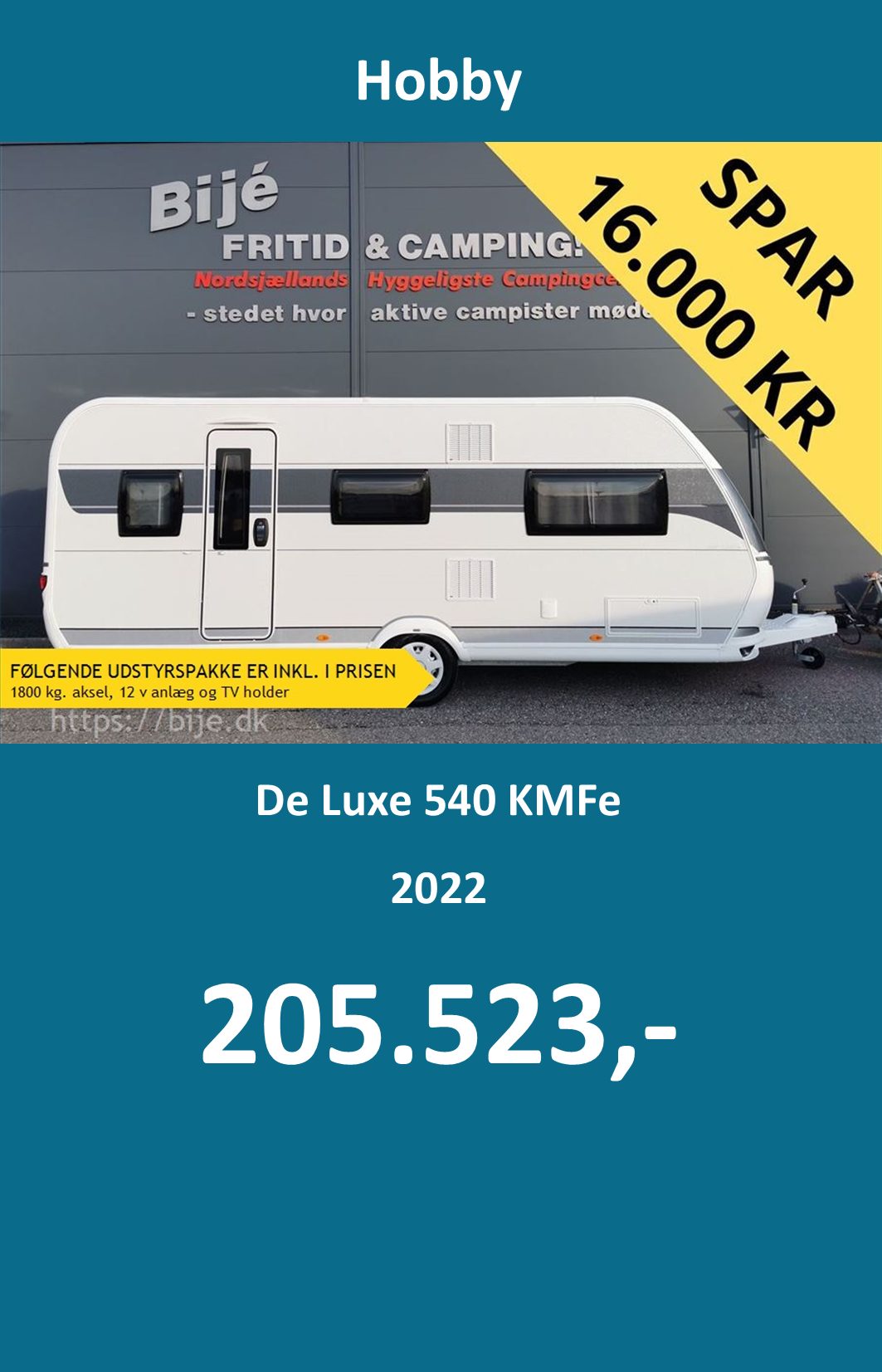 Hobby De Luxe 540 KMFe