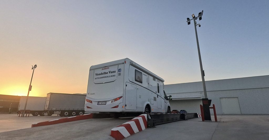 Tilladte totalvægt autocamper