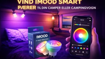 imood smart belysning til autocamper og canpingvogn